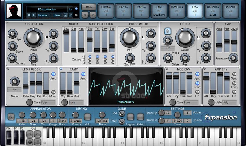 DCAM Strobe synth