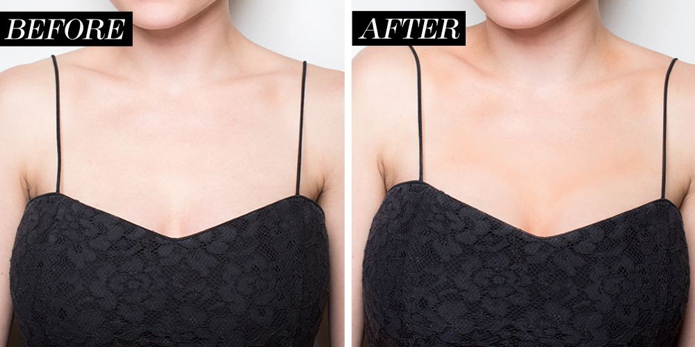 How To Contour Your Chest Makeup For