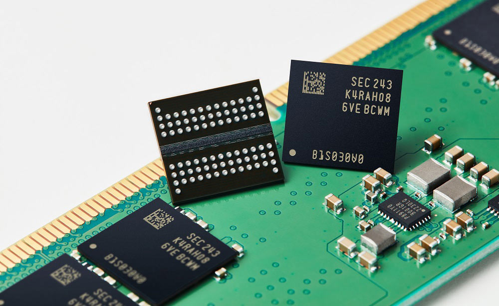 Samsung DDR5 12 nm Massenproduktion