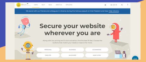 SSLs.com homepage screenshot