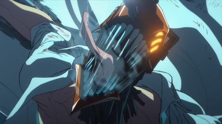 Monster closeup in Chainsaw Man — The Movie: Reze Arc