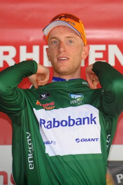 Jos Van Emden (Rabobank) kept the green jersey.