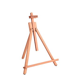 Product shot of Falling in Art Beechwood easel, one of the best easels