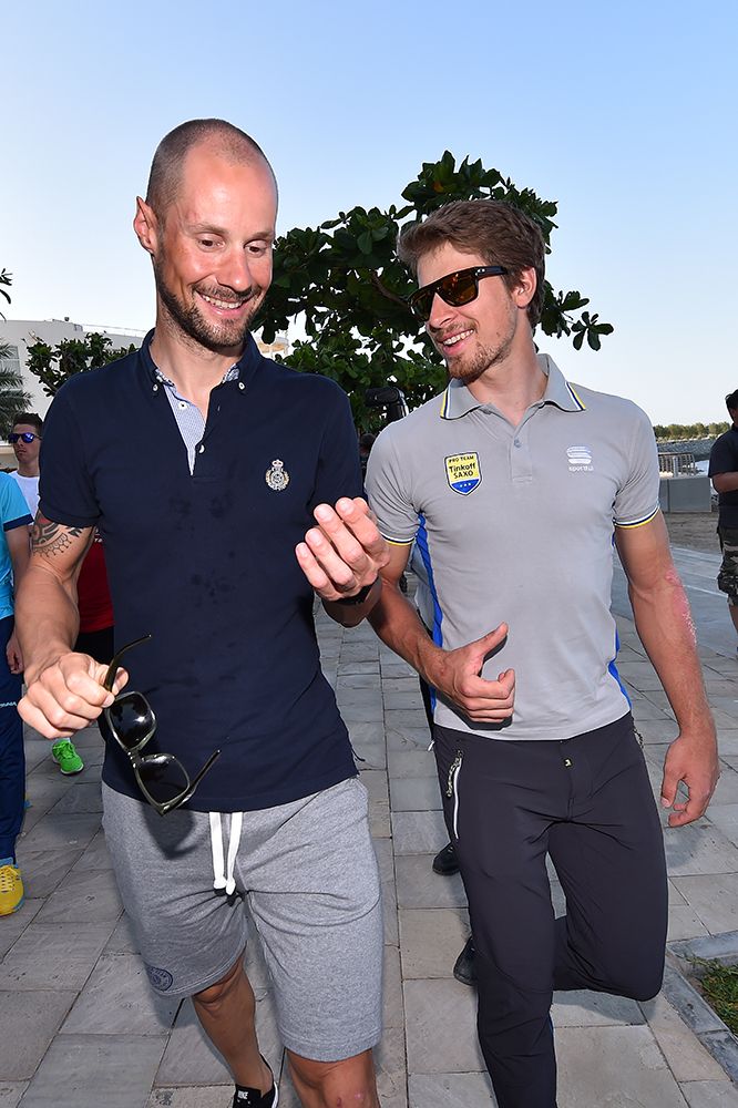 Tom Boonen and Peter Sagan