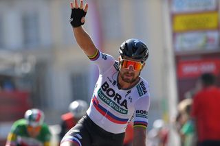 Peter Sagan (Bora-Hansgrohe) wins stage 3 at the Tour de Suisse