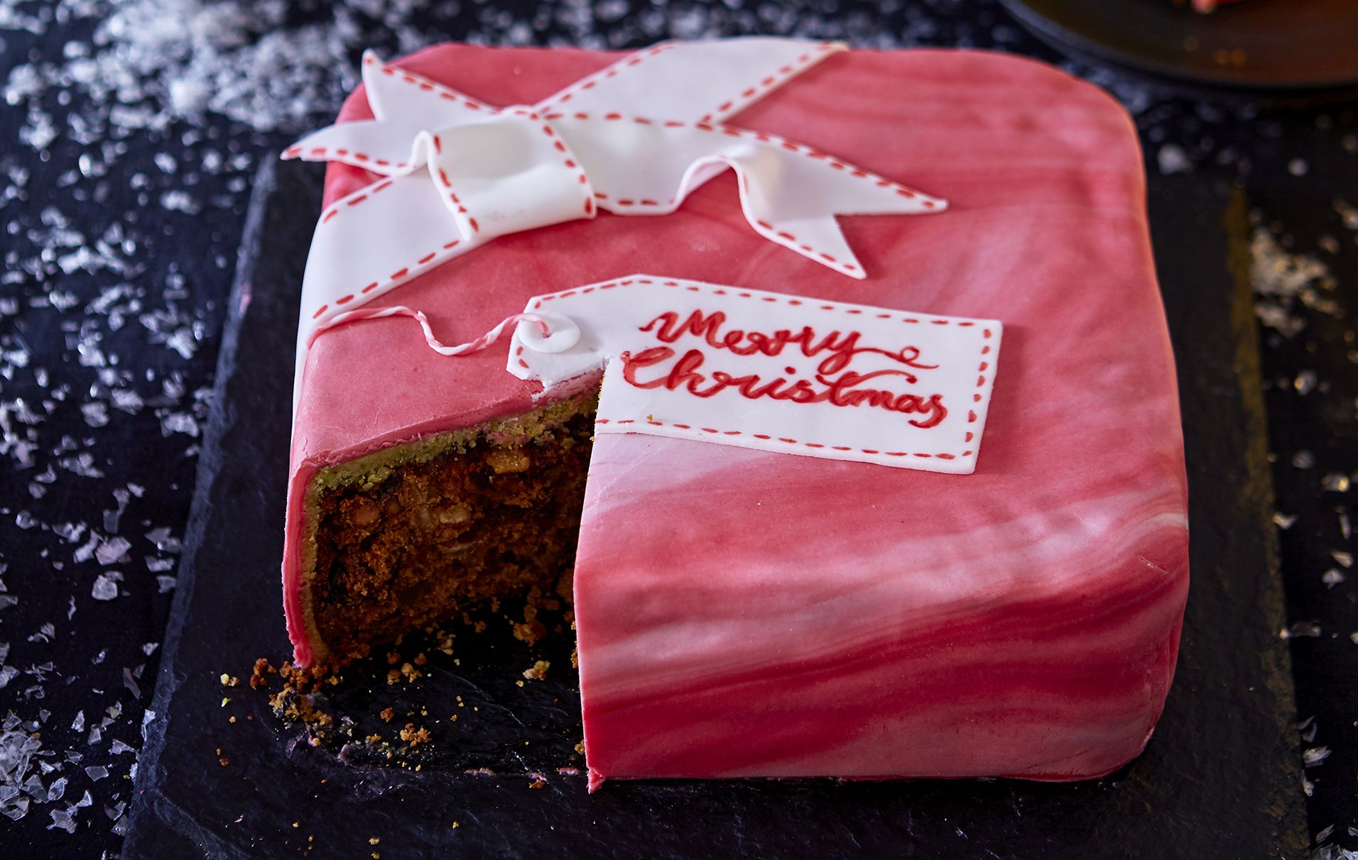 Christmas present cake recipe