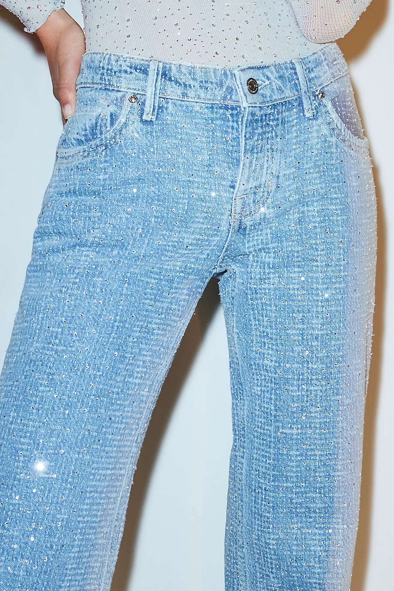 We the Free Tennessee Low-Rise Shine Boyfriend Jeans