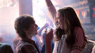 Lily Collins and Sam Chaflin in Love, Rosie