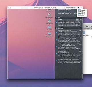 OS X 10.8 Mountain Lion: tighter integration with Safari