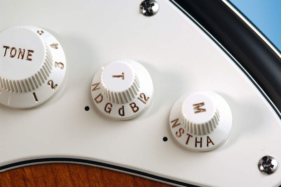 Access the alternate tunings and modelled pickup sounds here