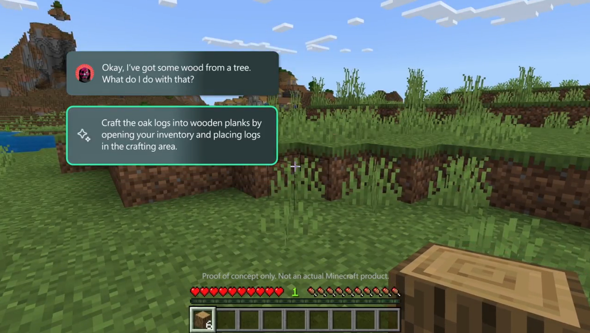 Xbox Copilot in Minecraft