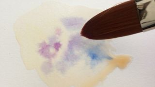 How to paint with gouache: Blooms