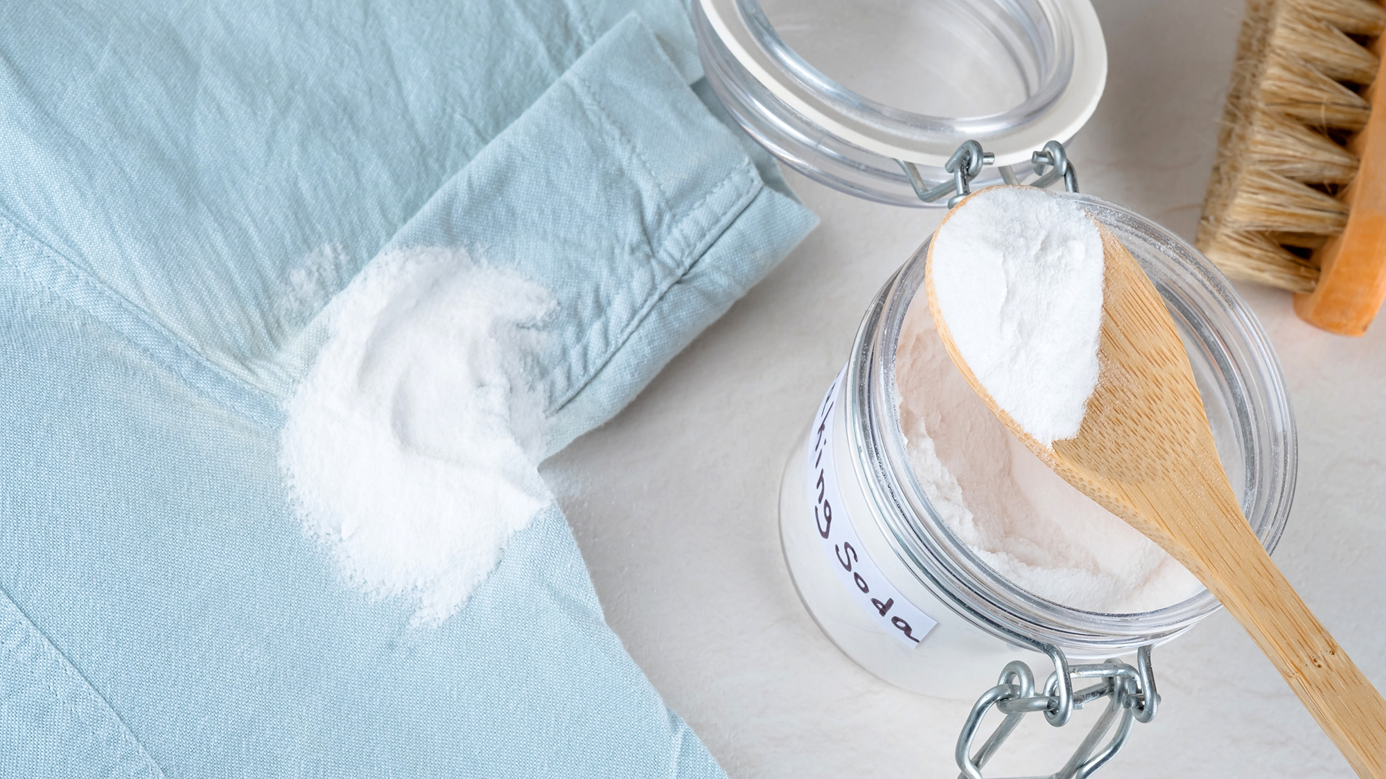 Baking soda on armpit stain