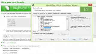 LibreOffice 4.1 Install screenshot