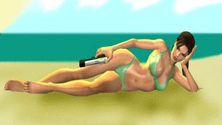 Lara Croft (Tomb Raider): Shake what your mama gave you