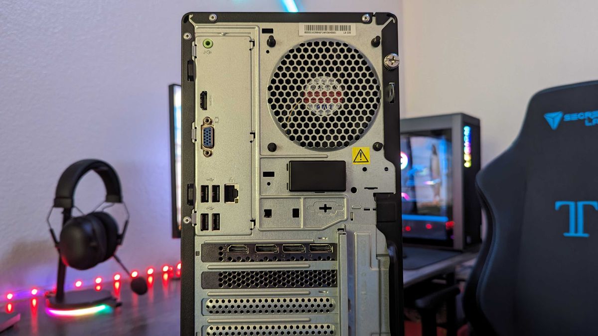 Review The Lenovo Loq Tower Is A Great Compact P Gaming Desktop Windows Central