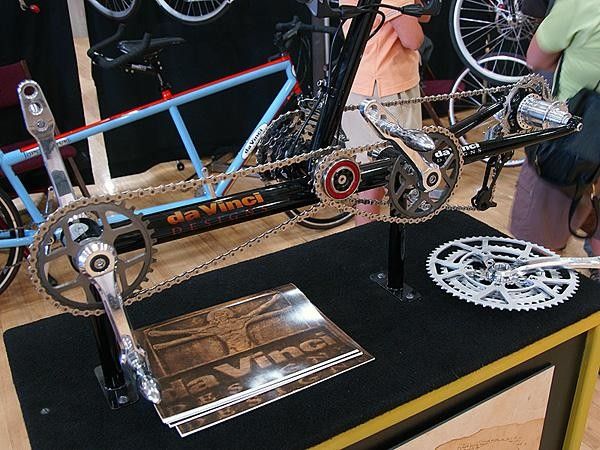daVinci's unique Independent Coasting System drivetrain does just that: allow both captain and stoker to pedal at their own pace.