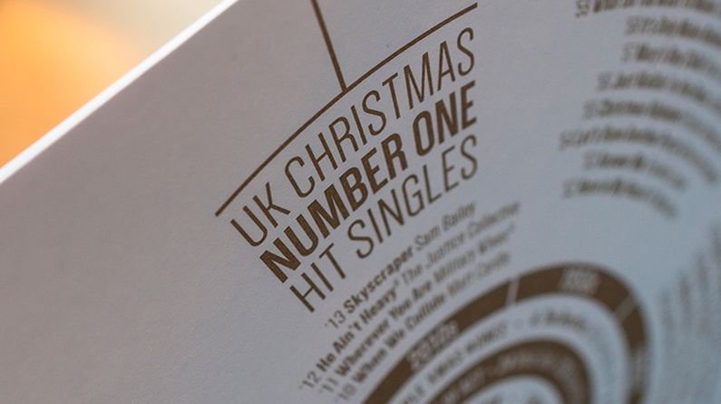 Beautiful print charts all of UK's Christmas number ones | Creative Bloq