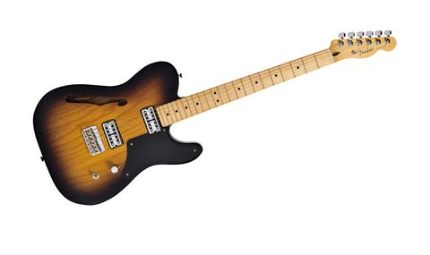 The Thinline boasts the same specs as the Mexican Cabronita, but with that all-important f-hole tonally redefining the instrument