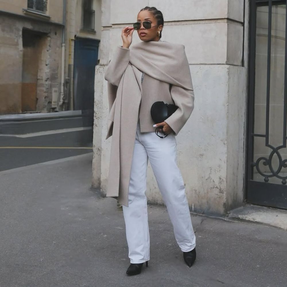 Wide Loose Jeans_White | Na.e