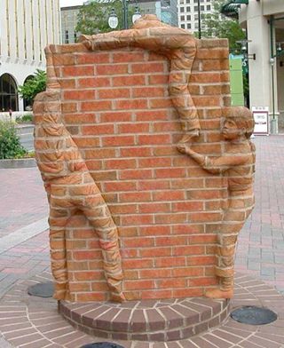 brick sculptures