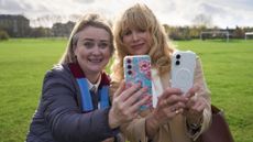 Anne (PHILIPPA DUNNE);Amanda (LUCY PUNCH) in Amandaland season 2