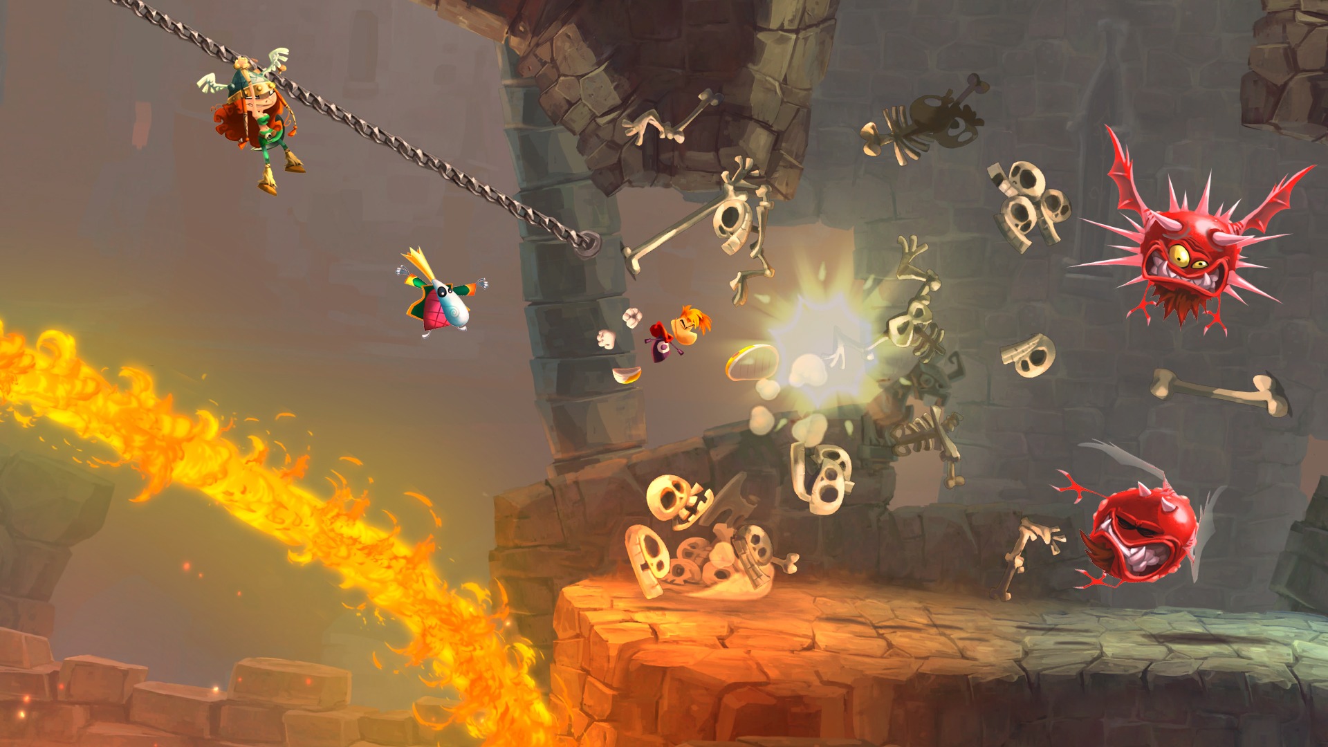 RAYMAN LEGENDS  GAMEPLAY 