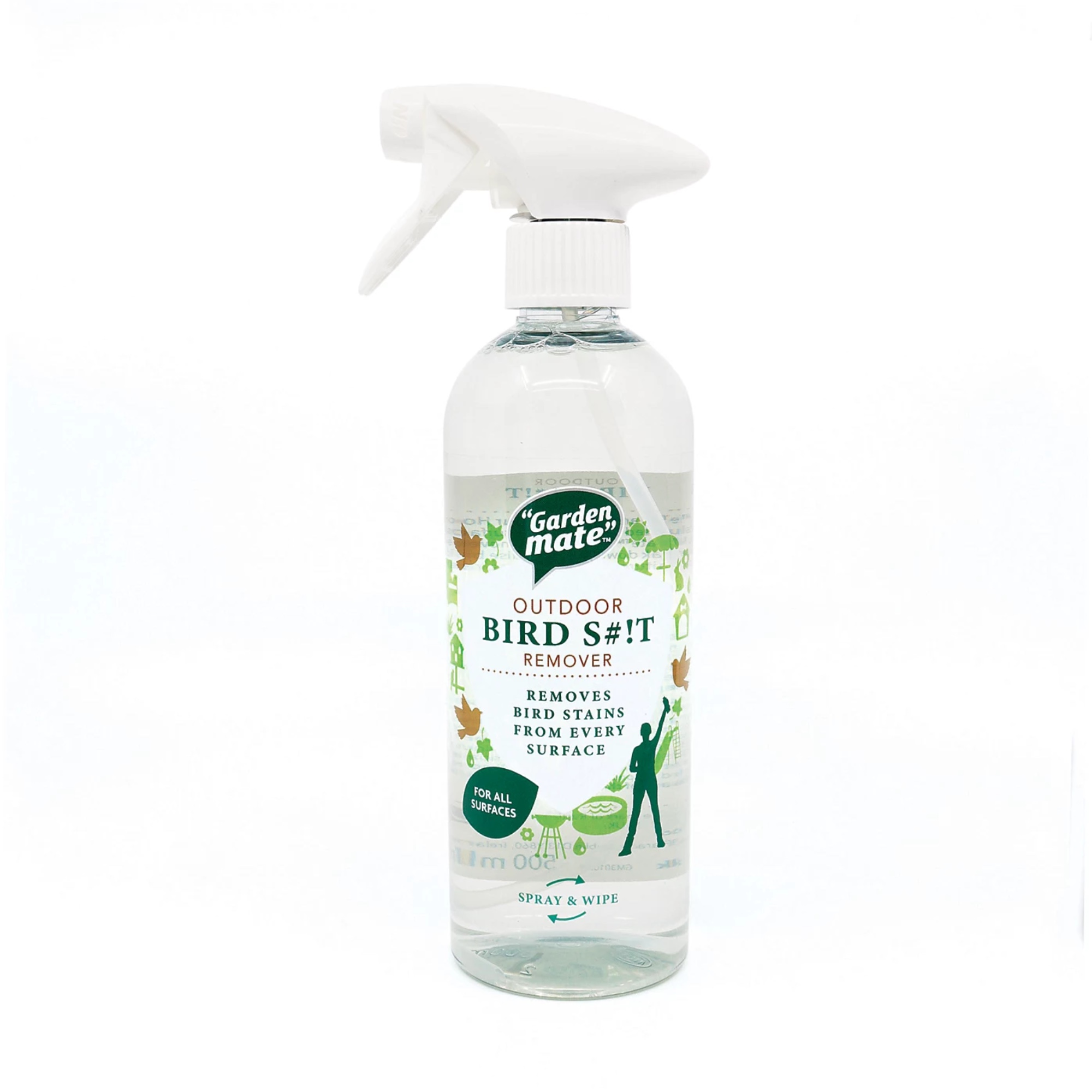 Garden Mate Bird Mess Remover, 500ml