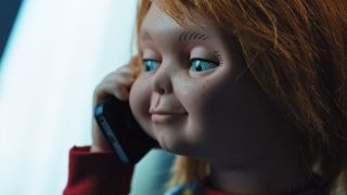 Chucky on the phone in Chucky Season 3