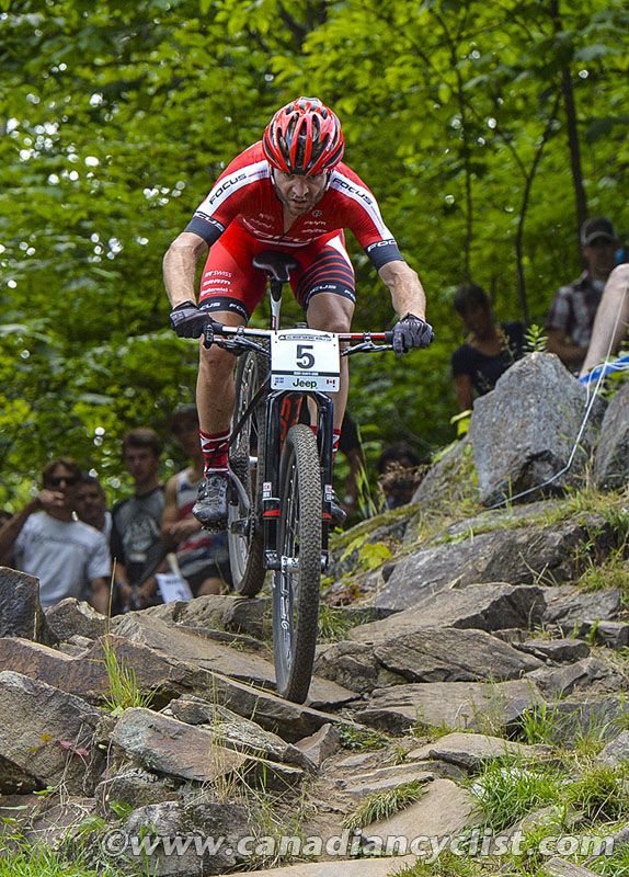 Florian Vogel (Focus XC Team) finished 3rd