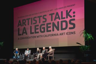 The four legendary art icons regaled the audience with personal tales