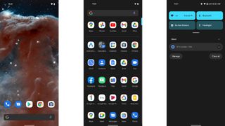 Android 12 beta screenshots