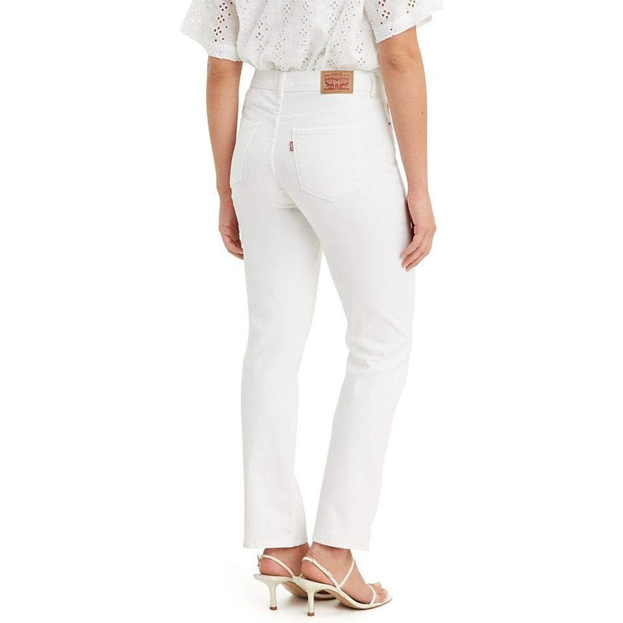 Levi's Womens Classic Straight (also Available in Plus) Jeans, Simply White, 29 Regular Us