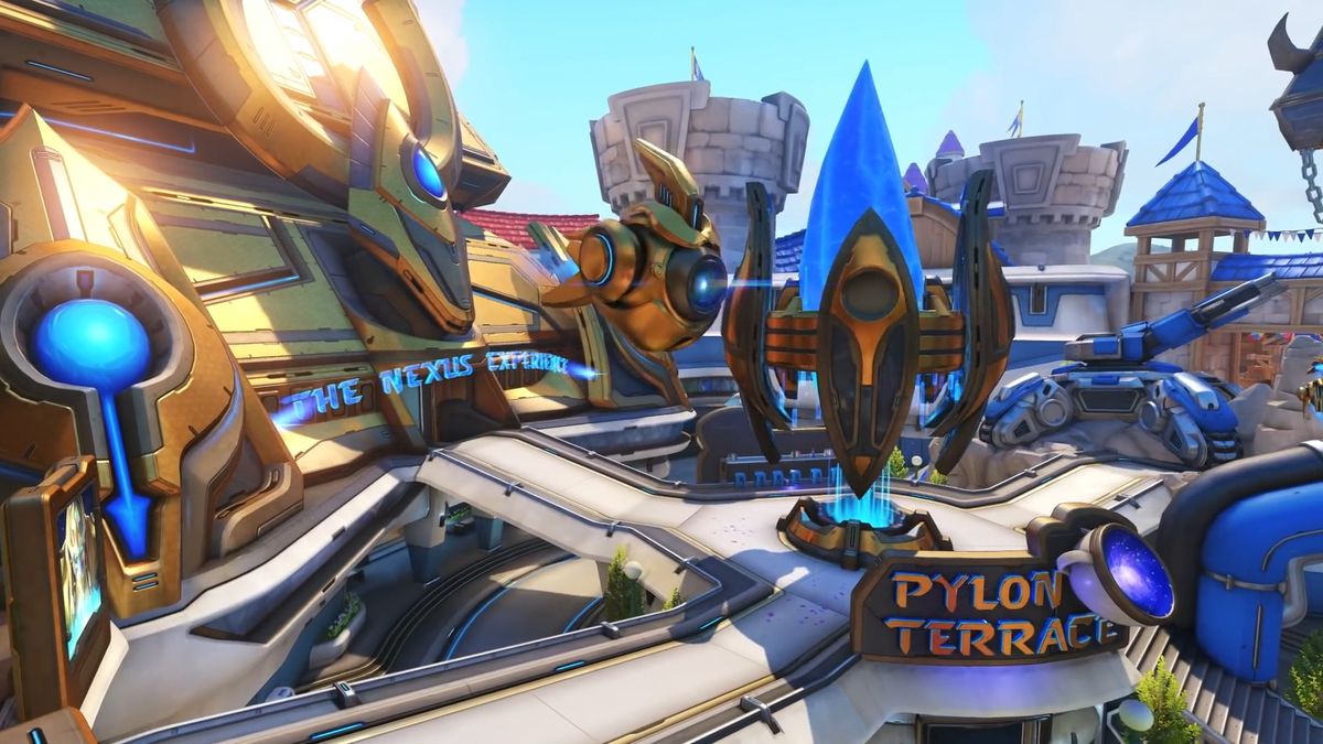 Screenshots of Blizzard World