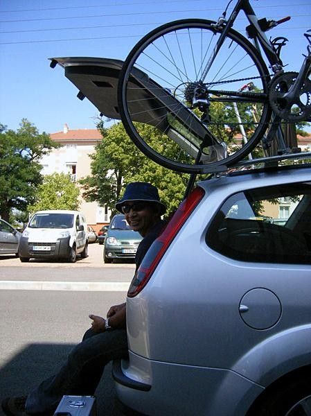 The mechanic, ready to roll