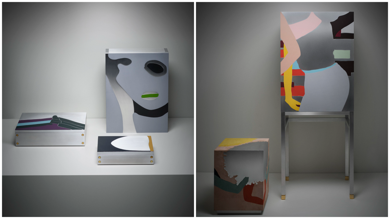 Gary Hume’s artworks become furniture and design objects for Giobagnara
