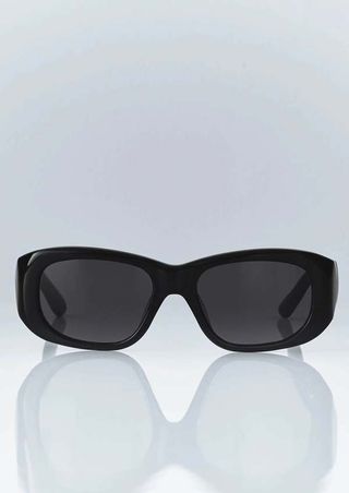 Thistles the Al Sunglasses - Black/black on Garmentory