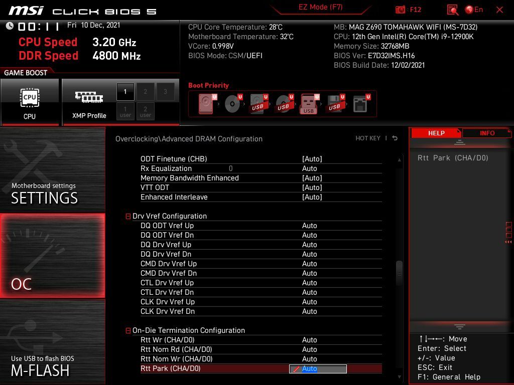 MSI MAG Z690 Tomahawk WIFI