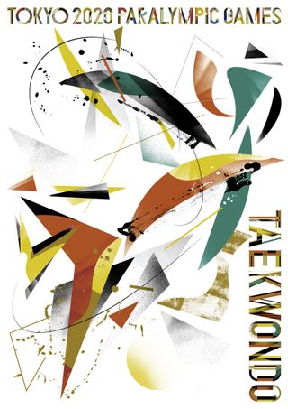 The Paralympic poster for Taekwondo