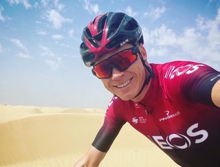 Chris Froome returns to racing at the UAE Tour 