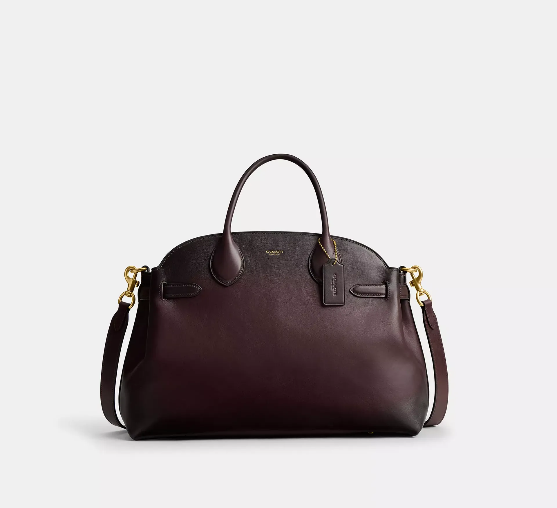 Coach, Brass/maple Soft Empire Carryall Bag 40