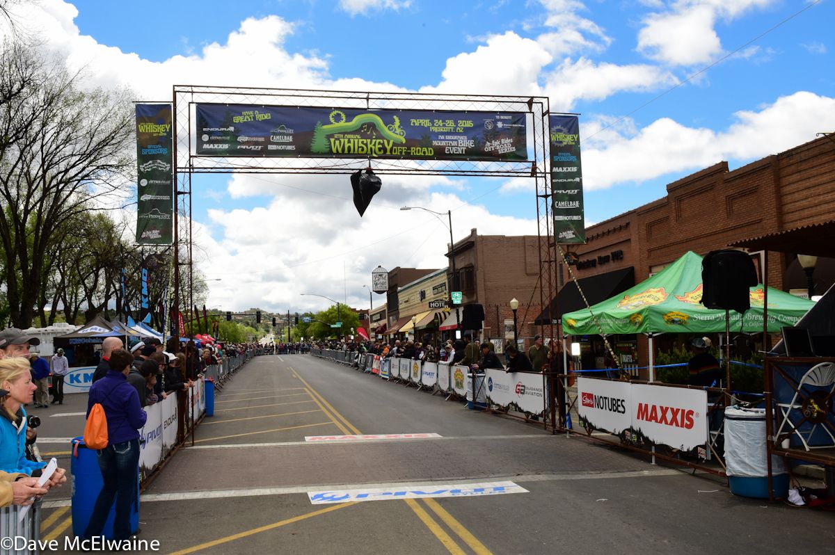 The finish was on Prescott&rsquo;s Whiskey Row