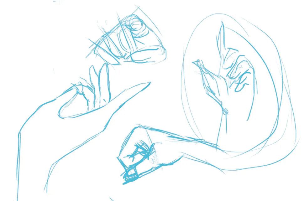 Go Hand Drawing How to draw hands: master gesture sketching with this professional ...