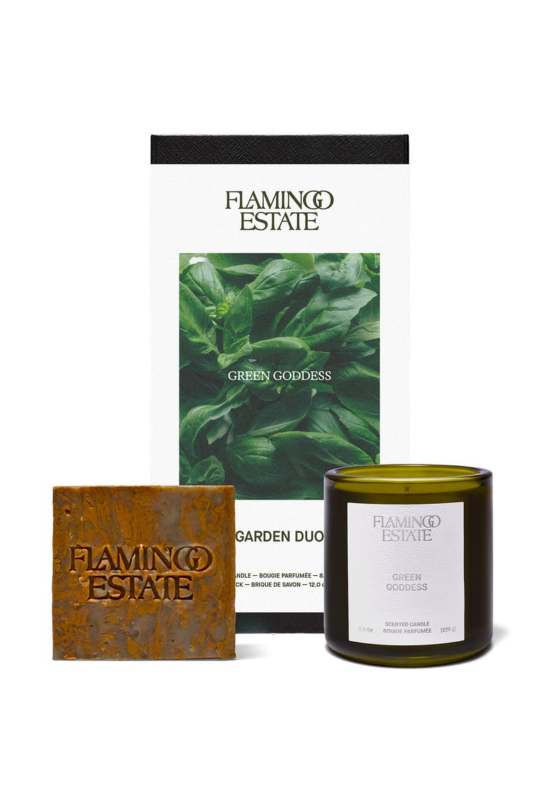 Green Goddess Candle &amp;amp; Soap Brick Gift Set $122 Value