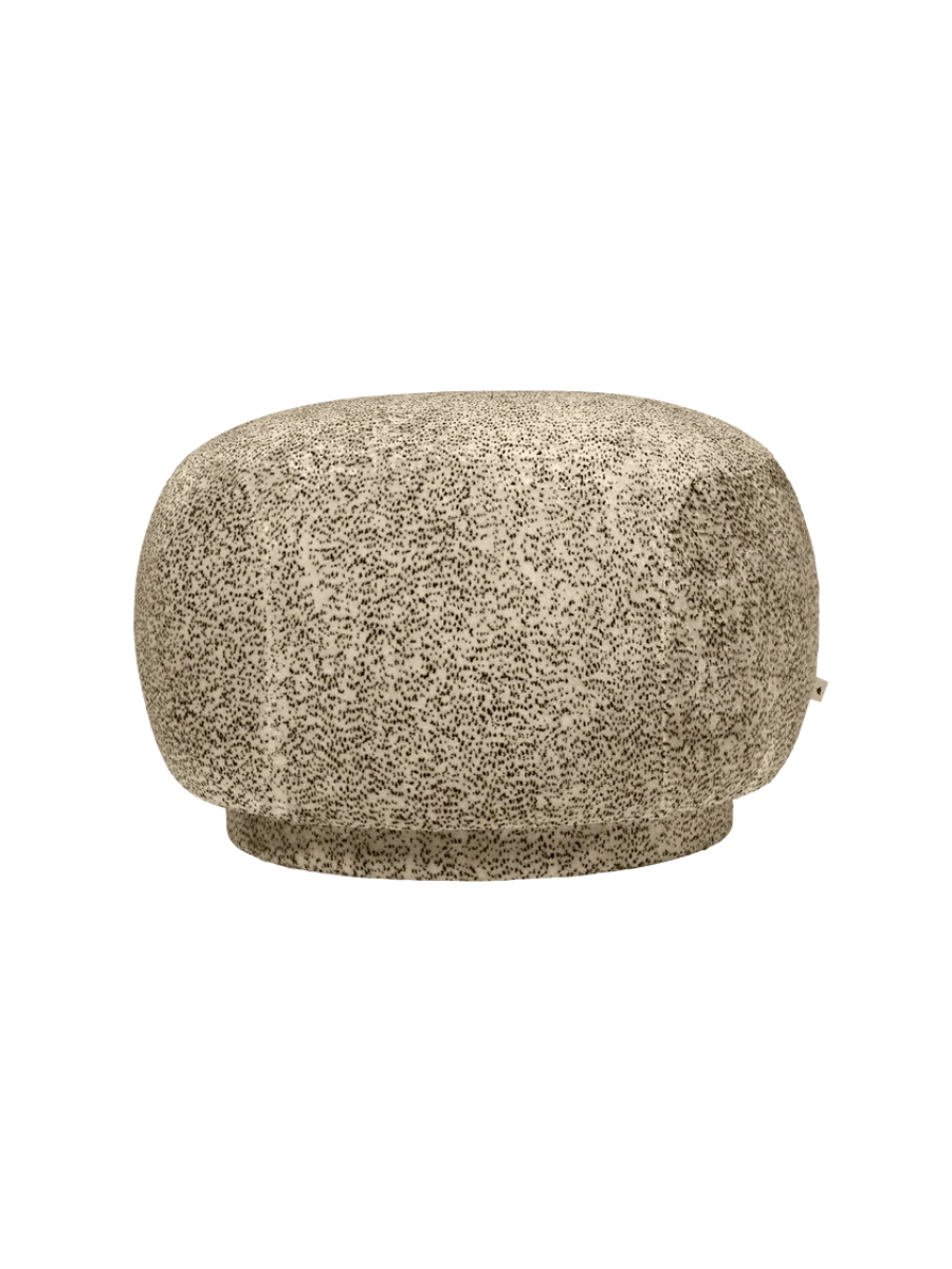 Ferm Living, Poppy Velvet Rico Pouf