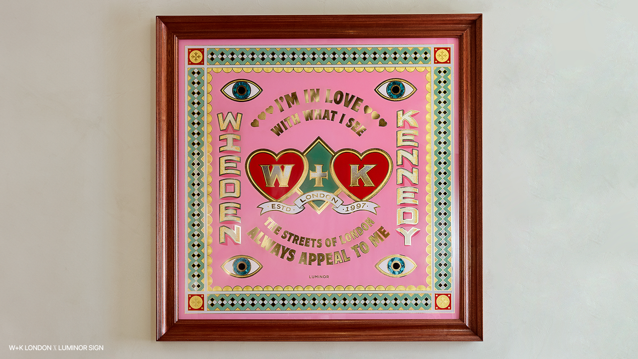 Wieden+Kennedy London logo reimagined