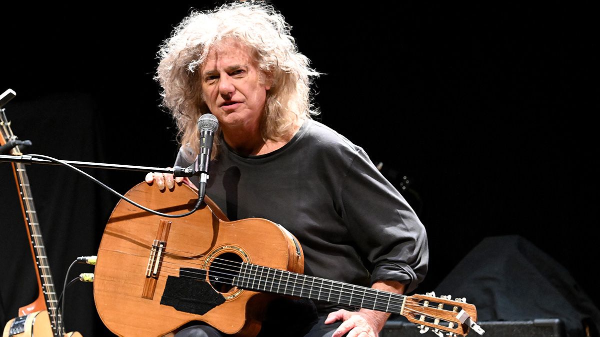 Pat Metheny performs at The Bomhard Theater on October 06, 2023 in Louisville, Kentucky