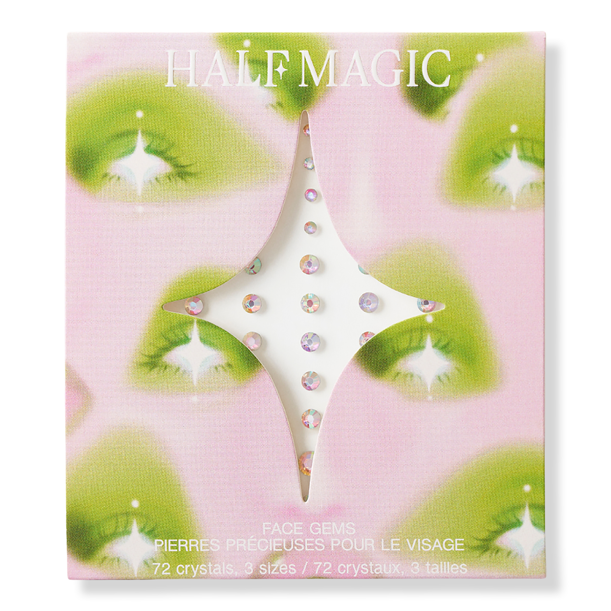 Self-Adhesive Face Gems - Iridescent Sparkle