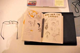 Freelance headaches: sketchbook