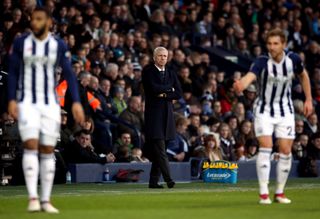 Alan Pardew could not turn around West Brom's fortunes